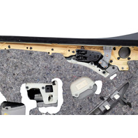 2003-2005 Toyota 4Runner Door Panel Front Right/Driver Grey 67610-3D620-B0, F029, OEM, 2003, 2004, 2005