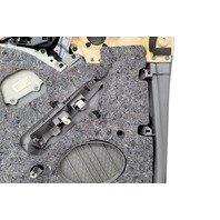 2003-2005 Toyota 4Runner Door Panel Front Right/Driver Grey 67610-3D620-B0, F029, OEM, 2003, 2004, 2005