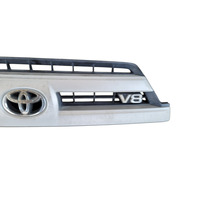 2003-2006 Toyota 4Runner Front Bumper Upper Grill Silver Metallic, 53100-35860-B0, F029, OEM, 2003, 2004, 2005, 2006