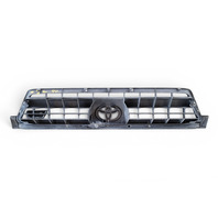 2003-2006 Toyota 4Runner Front Bumper Upper Grill Silver Metallic, 53100-35860-B0, F029, OEM, 2003, 2004, 2005, 2006