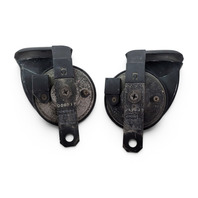 2003-2009 Toyota 4Runner High/Low Pitch Horn Assembly Set (2), F029, OEM, 2003, 2004, 2005, 2006, 2007, 2008, 2009