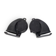 2003-2009 Toyota 4Runner High/Low Pitch Horn Assembly Set (2), F029, OEM, 2003, 2004, 2005, 2006, 2007, 2008, 2009