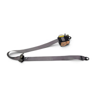 2003-2009 Toyota 4Runner Seat Belt Seatbelt Front Left Gray 73220-35710-B1, F029, OEM, 2003, 2004, 2005, 2006, 2007, 2008, 2009