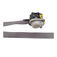 2003-2009 Toyota 4Runner Seat Belt Seatbelt Front Left Gray 73220-35710-B1, F029, OEM, 2003, 2004, 2005, 2006, 2007, 2008, 2009