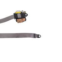 2003-2009 Toyota 4Runner Seat Belt Seatbelt Front Left Gray 73220-35710-B1, F029, OEM, 2003, 2004, 2005, 2006, 2007, 2008, 2009