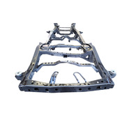 2003-2009 Toyota 4Runner V8 4X2 Front Center Rear Frame Section Assembly Cut, F029, OEM, 2003, 2004, 2005, 2006, 2007, 2008, 2009