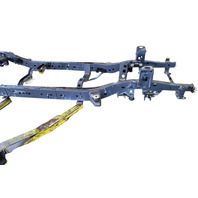 2003-2009 Toyota 4Runner V8 4X2 Front Center Rear Frame Section Assembly Cut, F029, OEM, 2003, 2004, 2005, 2006, 2007, 2008, 2009