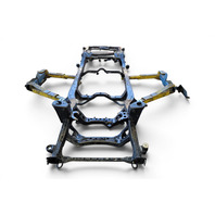 2003-2009 Toyota 4Runner V8 4X2 Front Center Rear Frame Section Assembly Cut, F029, OEM, 2003, 2004, 2005, 2006, 2007, 2008, 2009