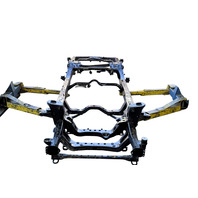 2003-2009 Toyota 4Runner V8 4X2 Front Center Rear Frame Section Assembly Cut, F029, OEM, 2003, 2004, 2005, 2006, 2007, 2008, 2009