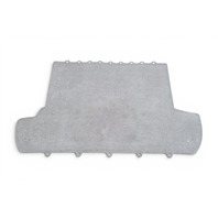 2003-2009 Toyota 4Runner Rear Trunk Carpet Trim Floor Mat Gray 58570-35100-B0, F029, OEM, 2003, 2004, 2005, 2006, 2007, 2008, 2009