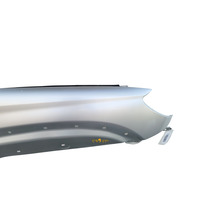 2003-2006 Toyota 4Runner Fender Panel Assy. Right/Passenger Silver Metallic, 53801-35530, F029, OEM, 2003, 2004, 2005, 2006