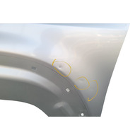 2003-2006 Toyota 4Runner Fender Panel Assy. Left/Driver Silver Metallic, 53802-35620, F029, OEM, 2003, 2004, 2005, 2006
