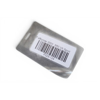 2003-2006 Toyota 4Runner Rear Left Bumper Extension End Cap Silver Metallic, 52153-35120, F029, OEM, 2003, 2004, 2005, 2006