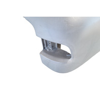 2003-2006 Toyota 4Runner Rear Left Bumper Extension End Cap Silver Metallic, 52153-35120, F029, OEM, 2003, 2004, 2005, 2006