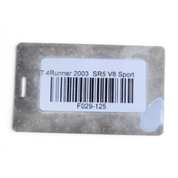2003-2009 Toyota 4Runner Windshield Washer Tank Reservoir w/Motor 85315-60300, F029, OEM, 2003, 2004, 2005, 2006, 2007, 2008, 2009