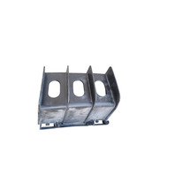 2003-2006 Toyota 4Runner Front Bumper Mounting Bracket Left/Right Set (2) 52145-35050, F029, OEM, 2003, 2004, 2005, 2006