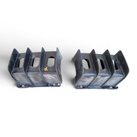 2003-2006 Toyota 4Runner Front Bumper Mounting Bracket Left/Right Set (2) 52145-35050, F029, OEM, 2003, 2004, 2005, 2006