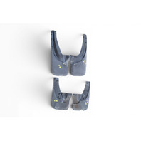 2003-2006 Toyota 4Runner Front/Rear Mud Flap Guard Left/Right Set (4), F029, OEM, 2003, 2004, 2005, 2006