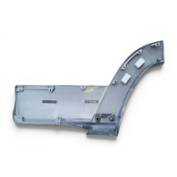 2003-2005 Toyota 4Runner Door Molding Trim Rear Right Textured, 75741-35120, F029, OEM, 2003, 2004, 2005