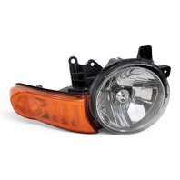 2007-2014 Toyota FJ Cruiser Head Light Lamp w/Turn Signal Left/Driver 81171-35440, 81070-35445, F030, OEM, 2007, 2008, 2009, 2010, 2011, 2012, 2013, 2014