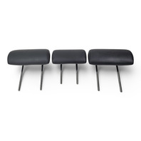 2007-2011 Toyota FJ Cruiser Rear Headrest, Black, Left/Center/Right Set(3), 71960-35043-B0, F030, OEM, 2007, 2008, 2009, 2010, 2011