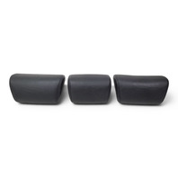 2007-2011 Toyota FJ Cruiser Rear Headrest, Black, Left/Center/Right Set(3), 71960-35043-B0, F030, OEM, 2007, 2008, 2009, 2010, 2011