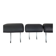 2007-2011 Toyota FJ Cruiser Rear Headrest, Black, Left/Center/Right Set(3), 71960-35043-B0, F030, OEM, 2007, 2008, 2009, 2010, 2011
