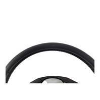 2007-2014 Toyota FJ Cruiser Steering Wheel, Black Leather 45100-35460-B0, F030, OEM, 2007, 2008, 2009, 2010, 2011, 2012, 2013, 2014