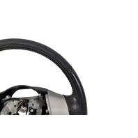 2007-2014 Toyota FJ Cruiser Steering Wheel, Black Leather 45100-35460-B0, F030, OEM, 2007, 2008, 2009, 2010, 2011, 2012, 2013, 2014