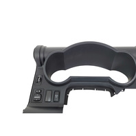 2007-2014 Toyota FJ Cruiser Speedometer Bezel Cluster Trim Black, 55422-35011-B0, F030, OEM, 2007, 2008, 2009, 2010, 2011, 2012, 2013, 2014