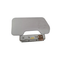 2007-2014 Toyota FJ Cruiser Secondary Sun Visor Sunvisor Right/Left, Gray 74304-35020-B0, 74303-35020-B0, F030, OEM, 2007, 2008, 2009, 2010, 2011, 2012, 2013, 2014