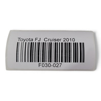 2007-2014 Toyota FJ Cruiser Center Console Pocket Tray Shifter Trim 58844-35010, F030, OEM, 2007, 2008, 2009, 2010, 2011, 2012, 2013, 2014