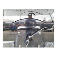 2008-2014 Toyota FJ Cruiser Liftgate Lift Gate Deck Lid Trunk Factory, Black, 67005-35410, F030, OEM, 2008, 2009, 2010, 2011, 2012, 2013, 2014