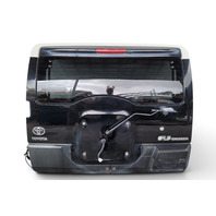 2008-2014 Toyota FJ Cruiser Liftgate Lift Gate Deck Lid Trunk Factory, Black, 67005-35410, F030, OEM, 2008, 2009, 2010, 2011, 2012, 2013, 2014