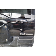 2008-2014 Toyota FJ Cruiser Liftgate Lift Gate Deck Lid Trunk Factory, Black, 67005-35410, F030, OEM, 2008, 2009, 2010, 2011, 2012, 2013, 2014