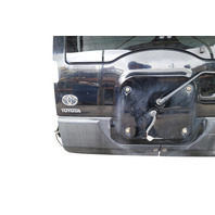 2008-2014 Toyota FJ Cruiser Liftgate Lift Gate Deck Lid Trunk Factory, Black, 67005-35410, F030, OEM, 2008, 2009, 2010, 2011, 2012, 2013, 2014