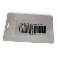 2007-2014 Toyota FJ Cruiser Heater Blower Motor 87103-35100, F030, OEM, 2007, 2008, 2009, 2010, 2011, 2012, 2013, 2014