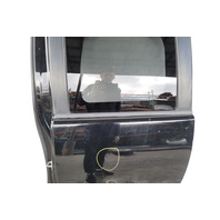 2007-2014 Toyota FJ Cruiser Rear Left/Driver Side Door Assembly Black, 67004-35222, F030, OEM, 2007, 2008, 2009, 2010, 2011, 2012, 2013, 2014
