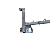 2009-2011 Toyota FJ Cruiser Rear Frame Section Cut 51001-35A80, F030, OEM, 2009, 2010, 2011