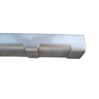 2007-2014 Toyota FJ Cruiser Rear Center Bumper Cover Panel Iceberg White, 52169-35031, F030, OEM, 2007, 2008, 2009, 2010, 2011, 2012, 2013, 2014