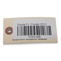 2007-2013 Toyota FJ Cruiser Front Right/Left Crash Impact Sensor Set, 89173-39375, F030, OEM, 2007, 2008, 2009, 2010, 2011, 2012, 2013