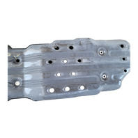 2007-2014 Toyota FJ Cruiser Fuel Tank Lower Shield Protector Plate 77606-35070, F030, OEM, 2007, 2008, 2009, 2010, 2012, 2013, 2014