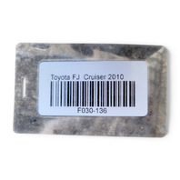 2009-2014 Toyota FJ Cruiser Engine Oil Cooler Base Bracket Cap 15671-31030, F030, OEM, 2009, 2010, 2011, 2012, 2013, 2014