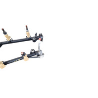 2009-2014 Toyota FJ Cruiser Fuel Injector Set 6 Cylinder Denso Factory 23807-31120, F030, OEM, 2009, 2010, 2011, 2012, 2013, 2014