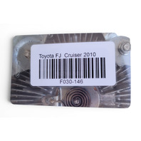 2007-2014 Toyota FJ Cruiser Radiator Cooling Fan 7 Blade, 16361-31060, F030, OEM, 2007, 2008, 2009, 2010, 2011, 2012, 2013, 2014