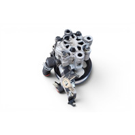 2009-2014 Toyota FJ Cruiser Power Steering Pump w/Pulley 44310-35750, F030, OEM, 2009, 2010, 2011, 2012, 2013, 2014