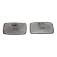 2007-2014 Toyota FJ Cruise Overhead Console Map Light Rear Center Gray Set(2) 81240-02090-B0, 81240-02090-B0, F030, OEM, 2007, 2008, 2009, 2010, 2011, 2012, 2013, 2014