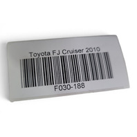 2007-2014 Toyota FJ Cruiser Upper Dash Panel Right Side Garnish, 55403-35010-B0, F030, OEM, 2007, 2008, 2009, 2010, 2011, 2012, 2013, 2014
