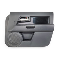 2007-2014 Toyota FJ Cruiser Door Panel Front Right/Passenger Black, 67610-35B92-B2, F030, OEM, 2007, 2008, 2009, 2010, 2011, 2012, 2013, 2014