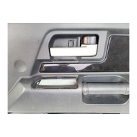 2007-2014 Toyota FJ Cruiser Door Panel Front Right/Passenger Black, 67610-35B92-B2, F030, OEM, 2007, 2008, 2009, 2010, 2011, 2012, 2013, 2014